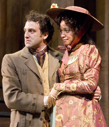 As Claudio Measure for Measure at The Old Globe, San Diego with Carolyn Ratteray as Juliet